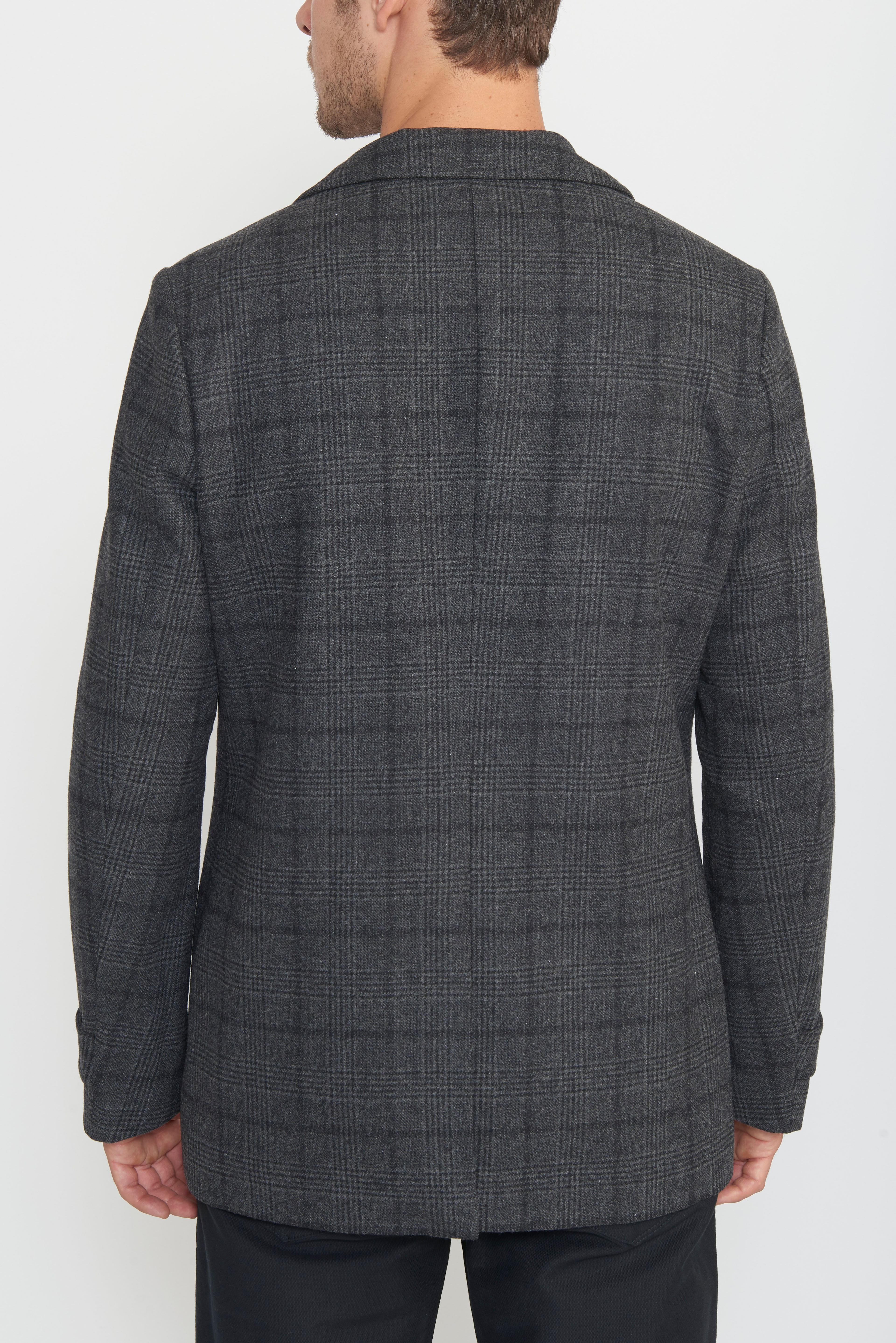 Abrigo Formal Diseño Gris-1