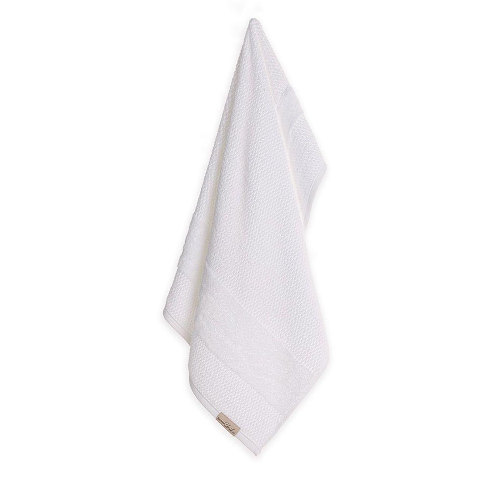 Toalla de mano Karsten Atuale 450gr 48 x 80 cm Blanca-1
