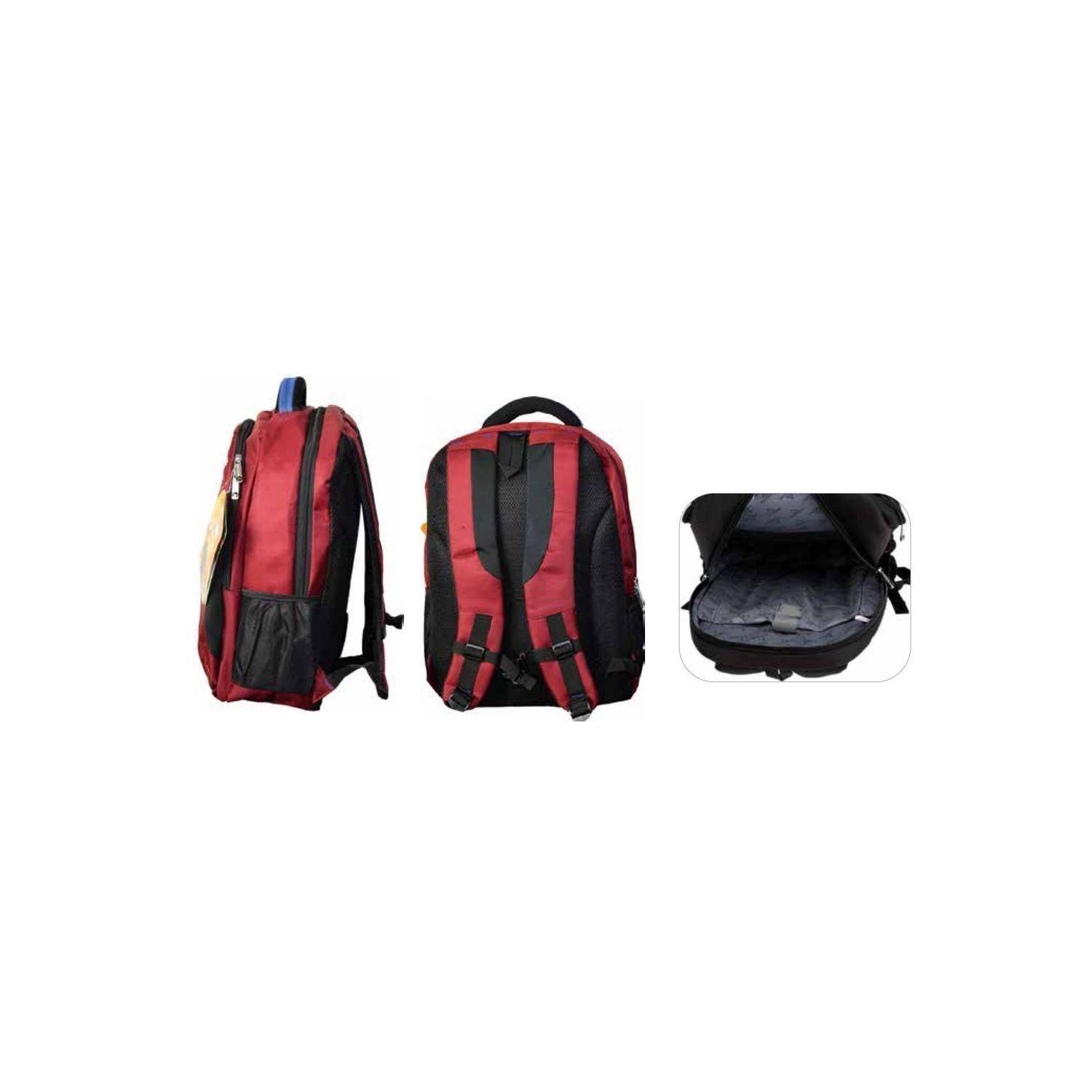 Mochila Impermeable Para Notebook Color Rojo - PuntoStore-2