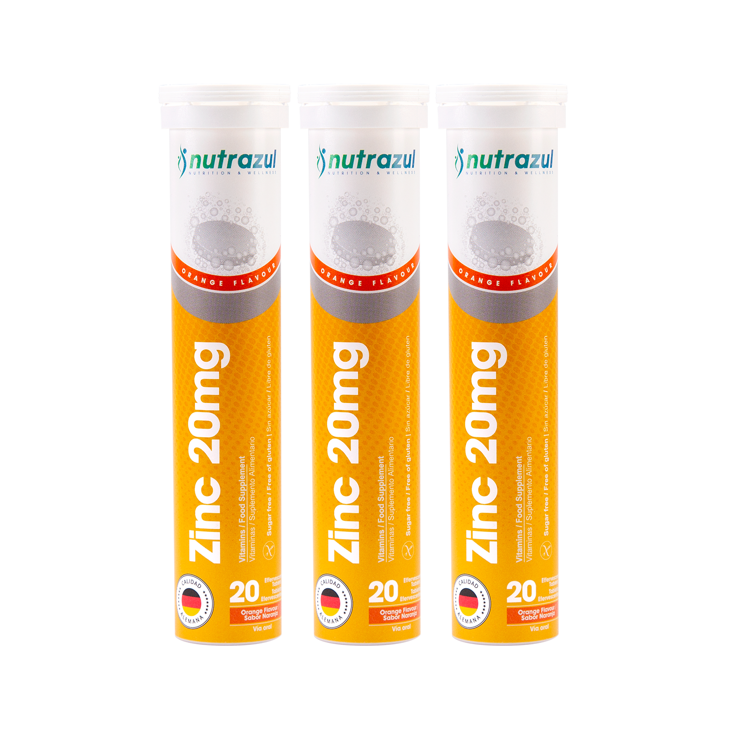 Zinc 20 Mg - Pack 3 unidades .-0