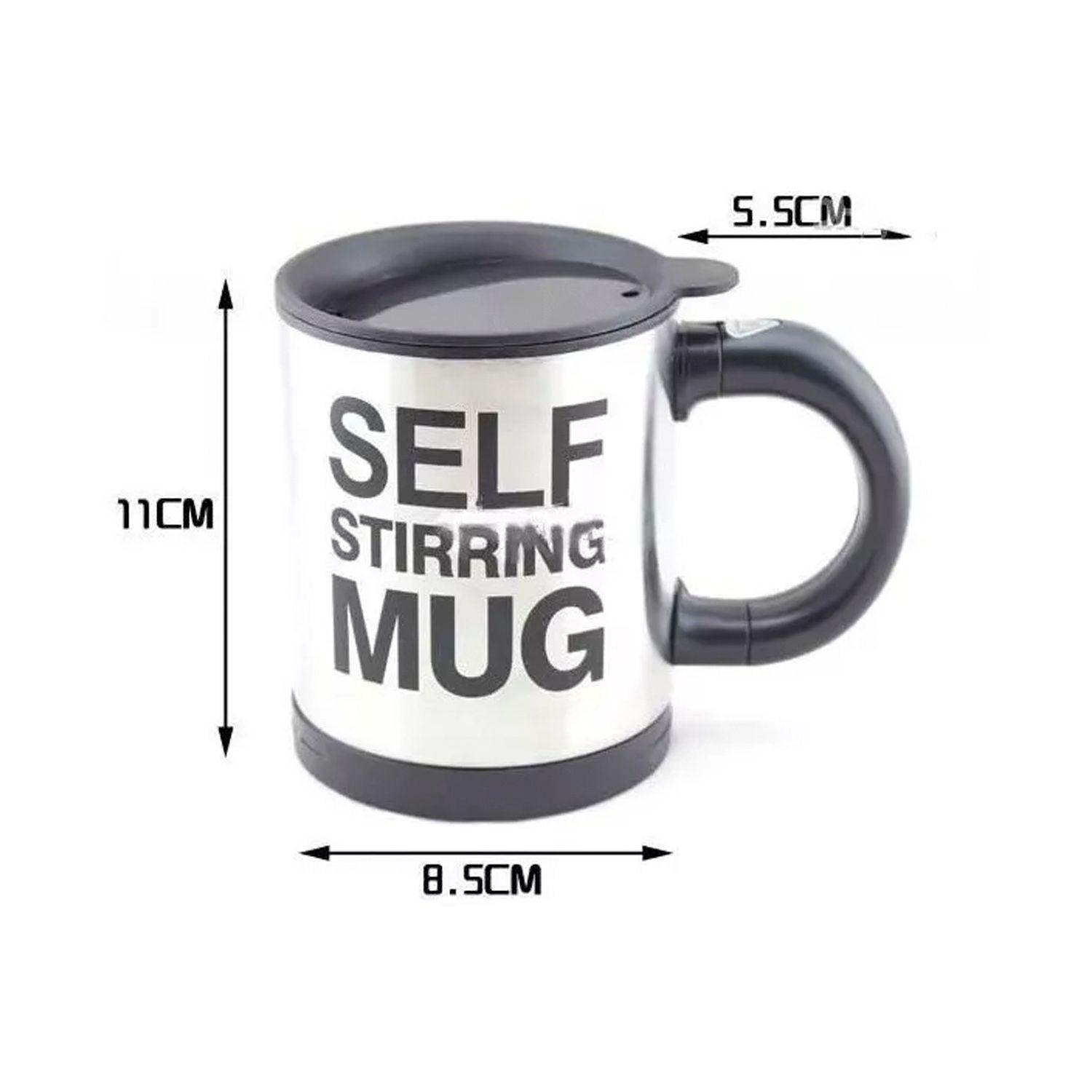 Taza Batidora D Café Portátil Tazón Self Mug Eléctrico Facil-2