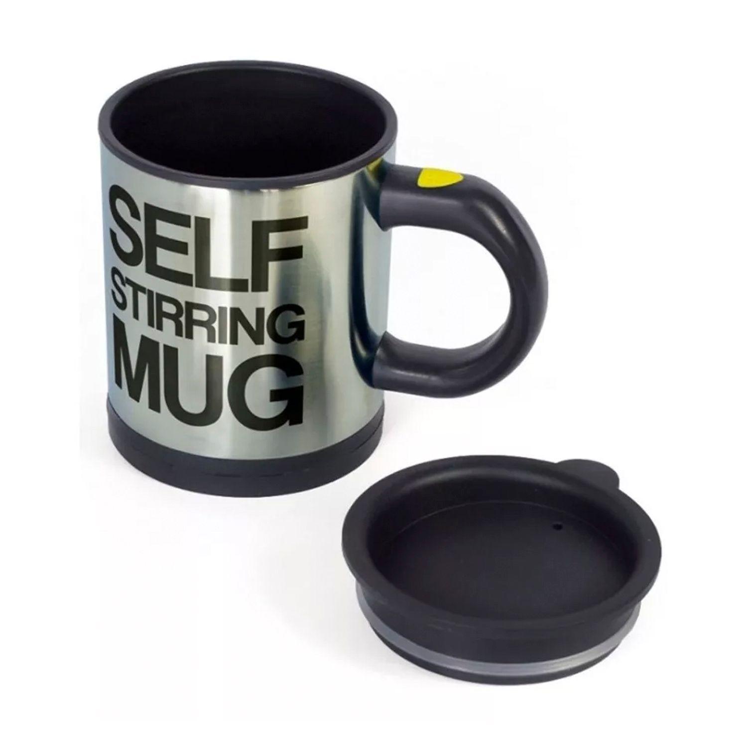 Taza Batidora D Café Portátil Tazón Self Mug Eléctrico Facil-4