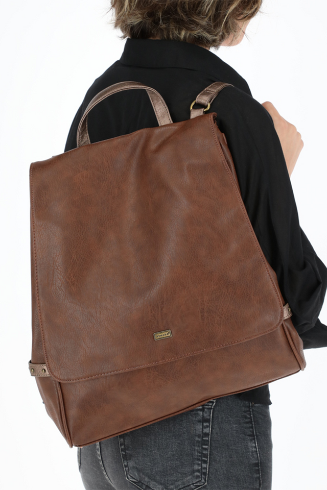 Mochila XL Marrón Humana-3