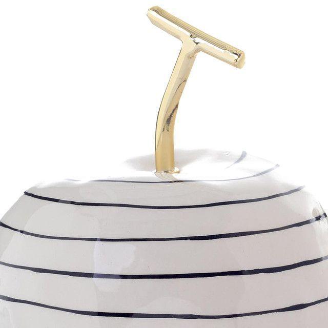 Figura Decorativa Manzana Espiral-2