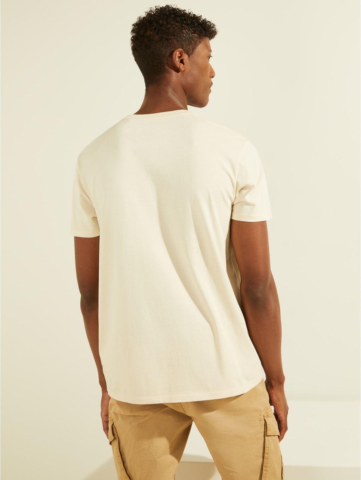 Polera Guess Ss Guess Script Photo Tee-2
