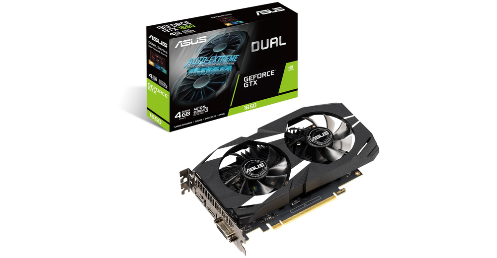 Tarjeta de video ASUS DUAL-GTX1650-4G GDDR5-0