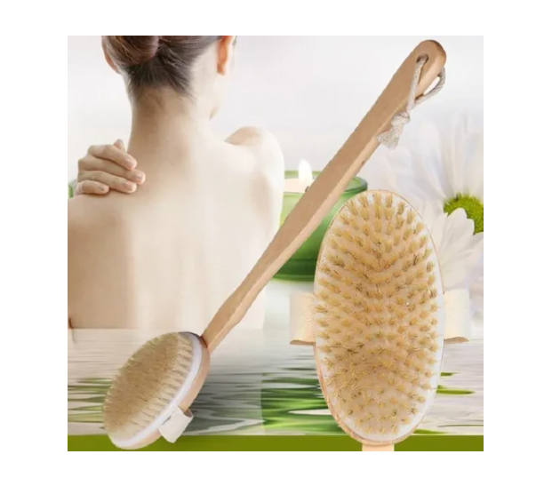 Set De Cepillos Masajes Espalda Cepillo De Ducha Spa-1