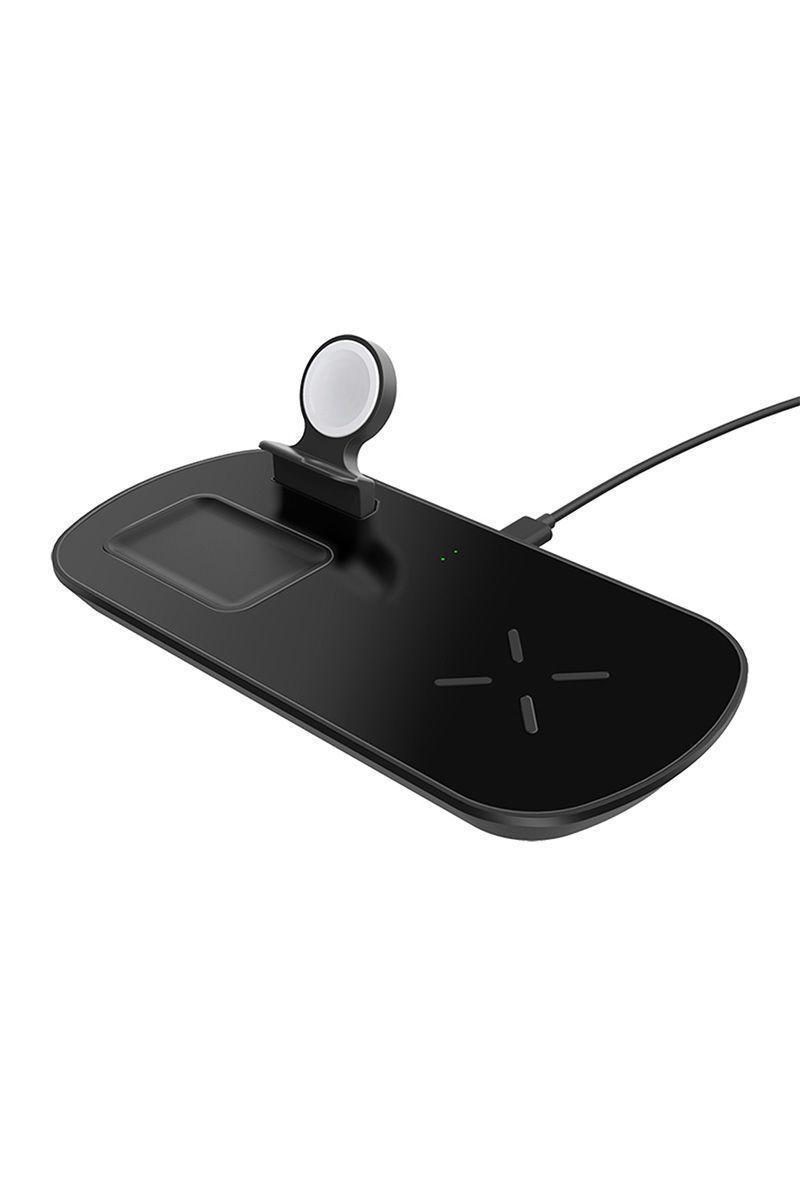 Cargador Inalámbrico 3en1 15W Samsung Apple Huawei-0