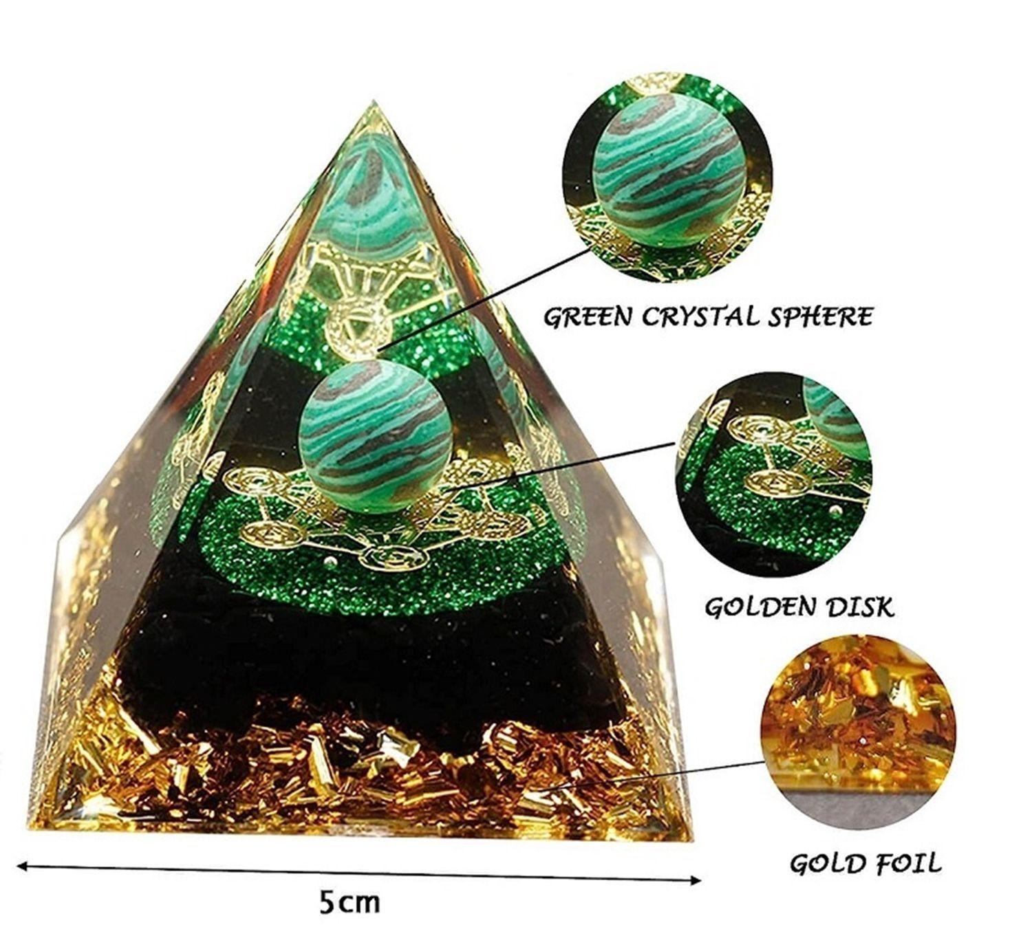 PIRAMIDE DE ORGON PARA LAS ENERGIAS 5 X 5 X 5 CMS-3