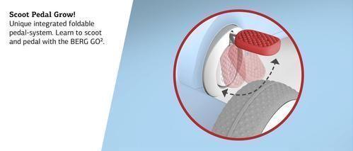 Correpasillo con pedales Go2 Spark Yellow-2