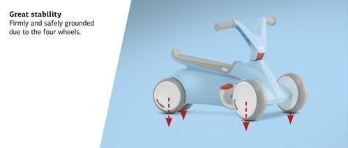 Correpasillo con pedales Go2 Spark Yellow-1