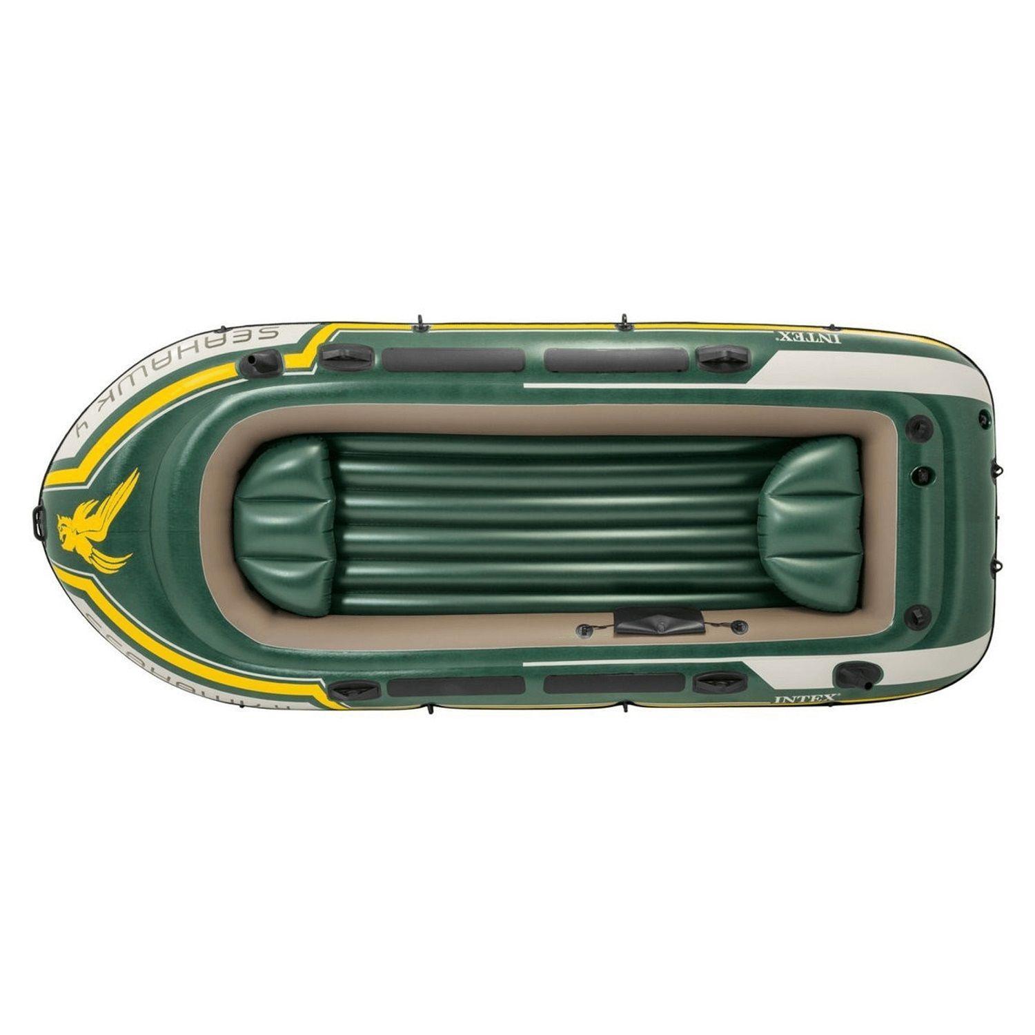 Bote Inflable Seahawk 4 – Set Remos/Inflador – Intex-1