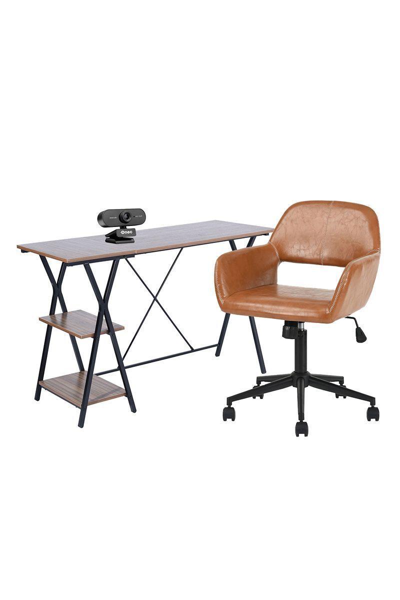 Pack Escritorio Cruz+Silla Cronwell+Webcam 720P-0