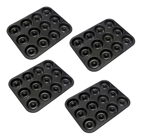 4 Moldes Donas Moldes De Donas Donut Molde Para Dona 12 Cav -1