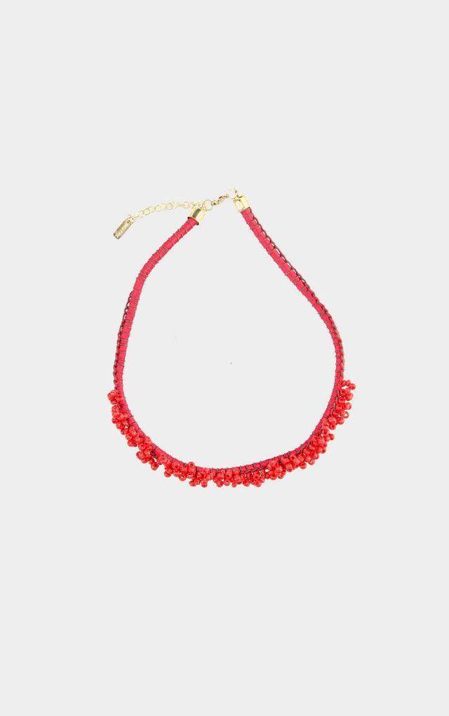 Collar Corto Deep Rojo Humana-0