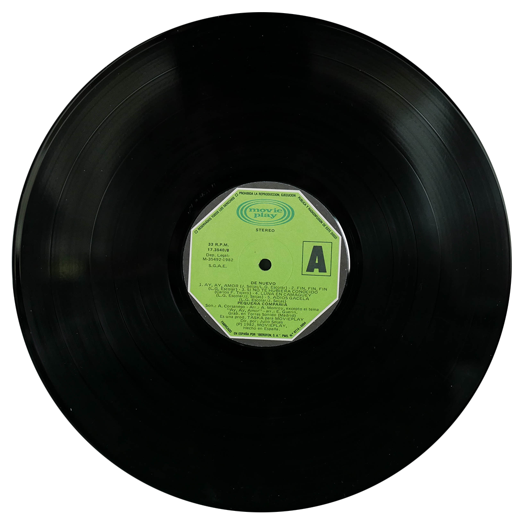 PEQUEÑA COMPAÑÍA - DE NUEVO VINILO USADO-2