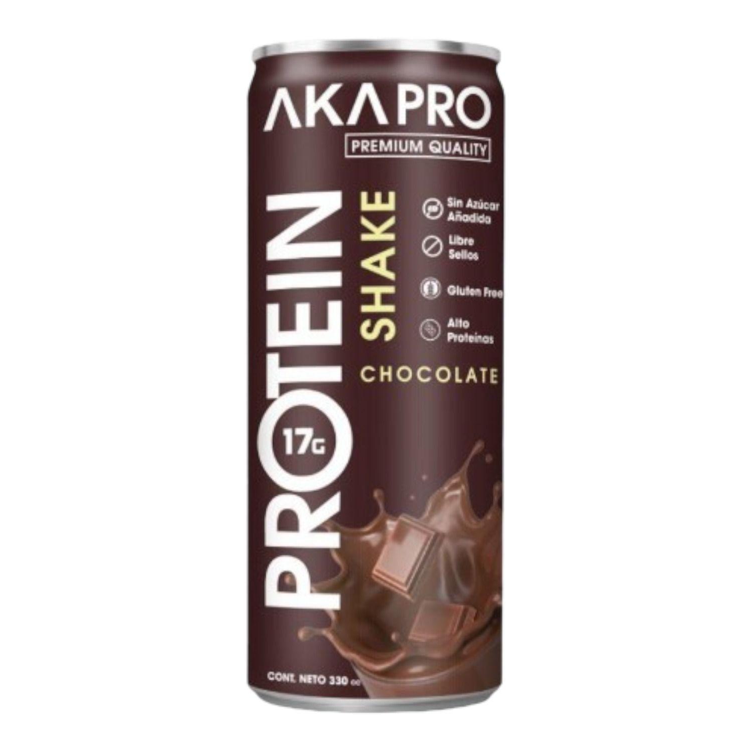 SHAKE PROTEINA AKAPRO 330CC CHOCOLATE -0