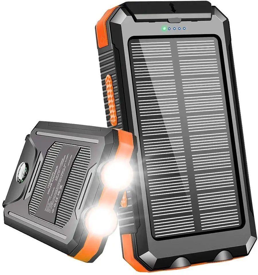 Cargador Solar Portátil 20000mAh Linterna-4