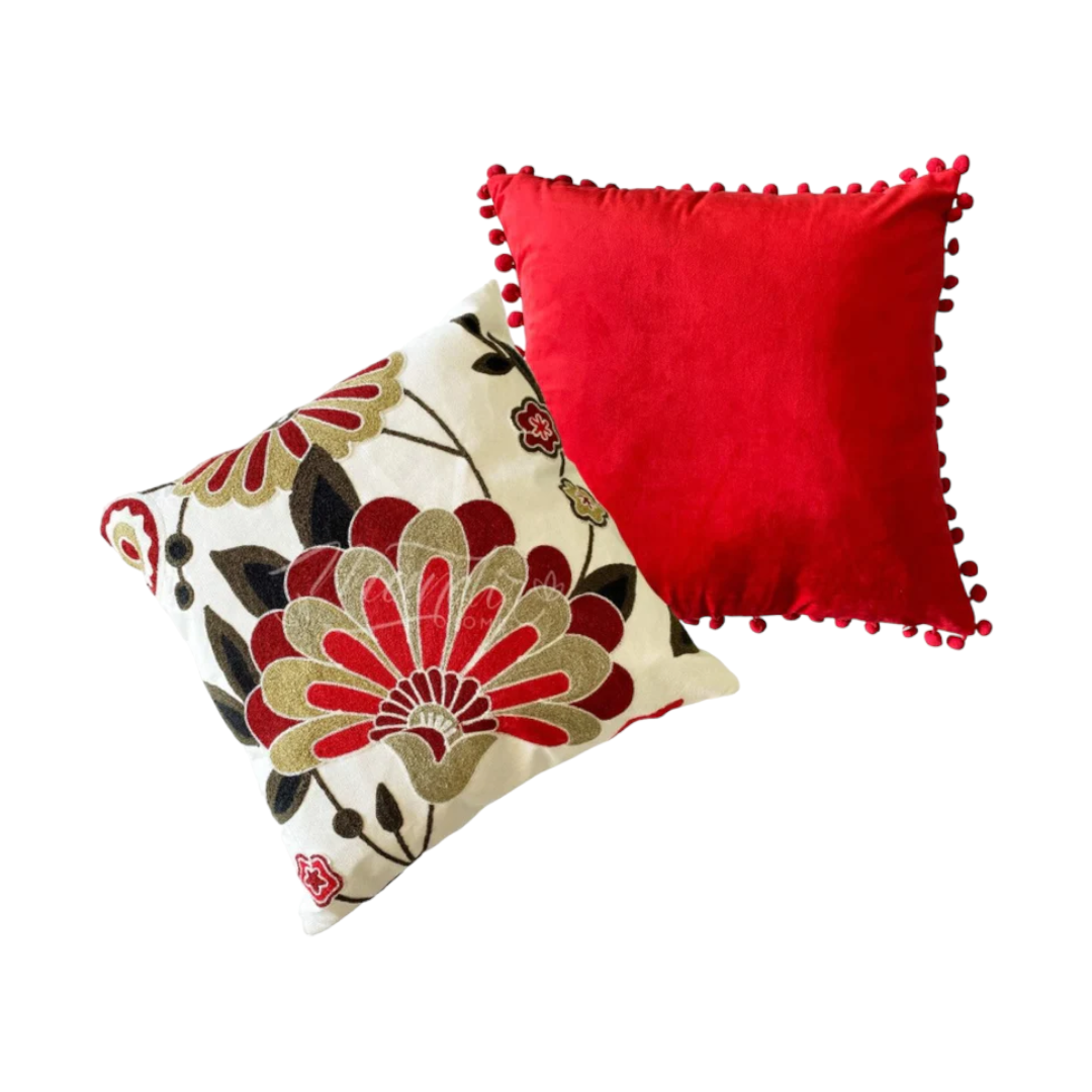 COMBO FUNDAS ABANICO ROJO X2-1