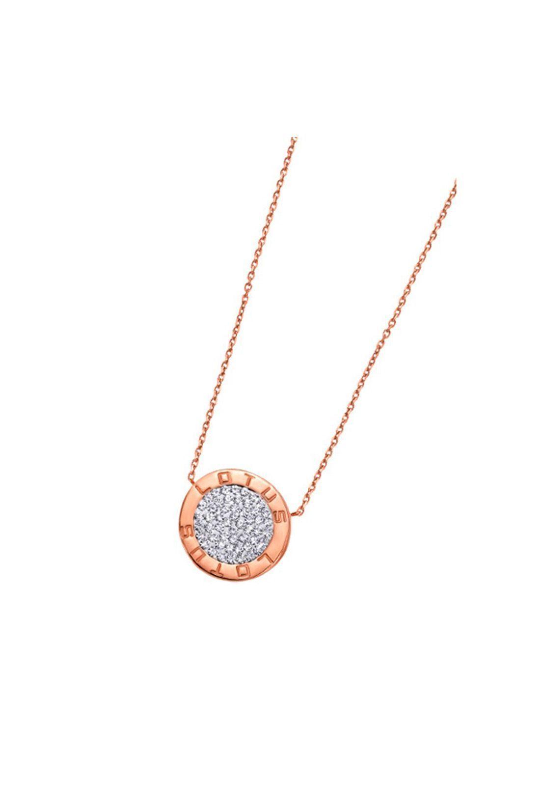 Collar Plata LP1252-1/3 Lotus Silver Mujer Trendy-0