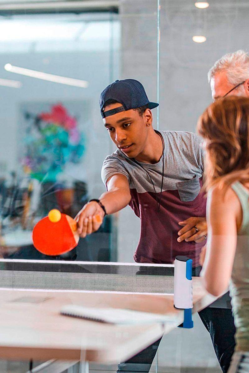 Set Red Ping Pong Portátil 2 Paletas y 6 Pelotas-1