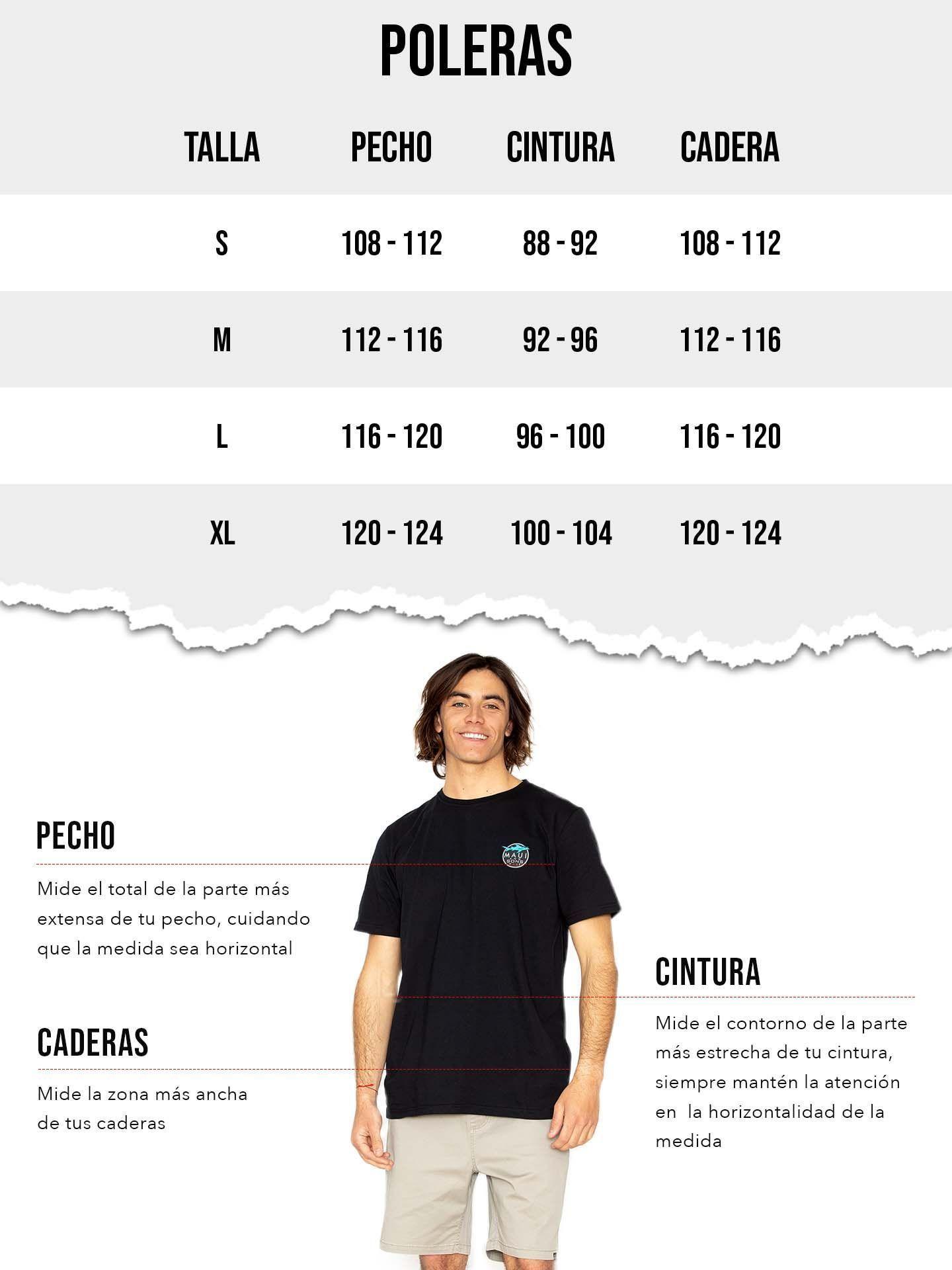 Polera  Hombre Blanco 5P400-MV22 Maui And Sons-4