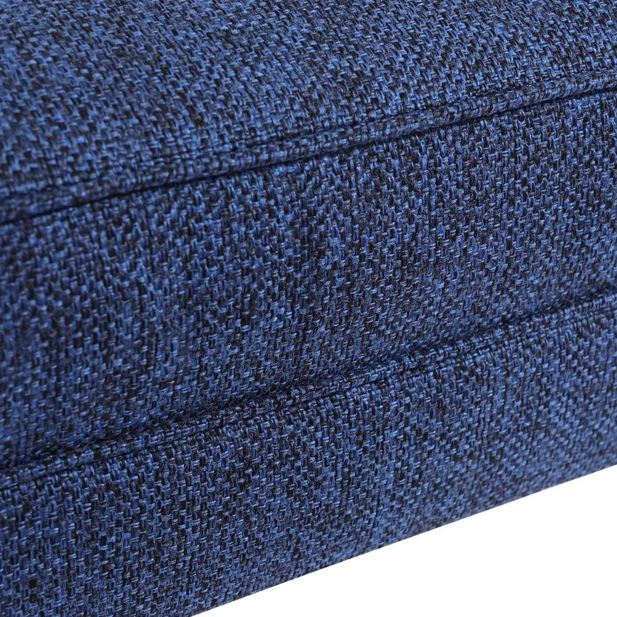 Banqueta Style Azul Omega 100x40x40 cm Máxima Design-3