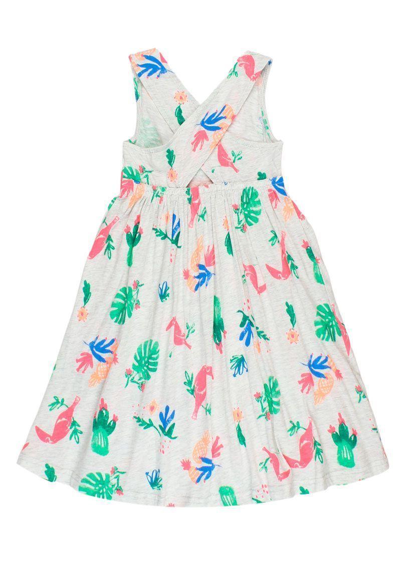 Vestido Kids Niña Estampado Sunset Ficcus-1