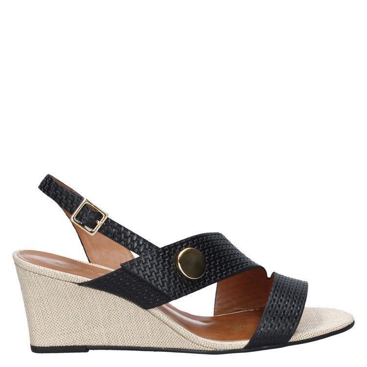 Sandalia Casual Mujer Mingo - B453 Negro-1