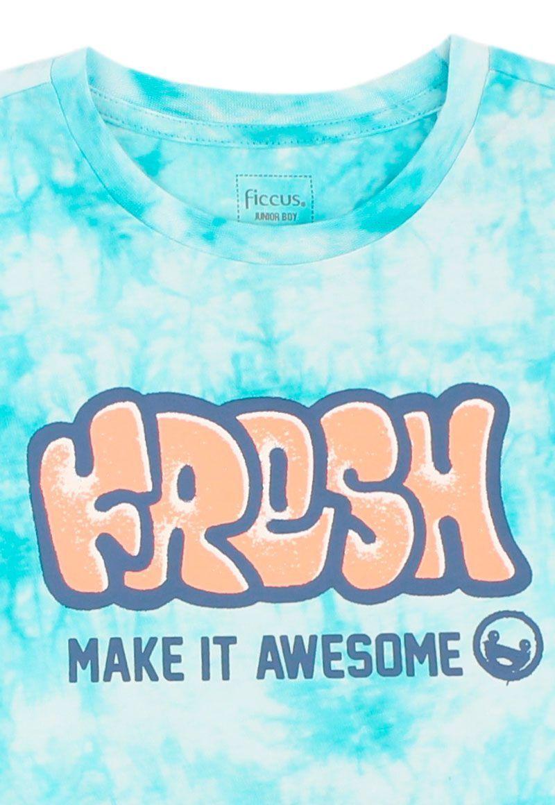 Polera junior niño tie dye 354-2