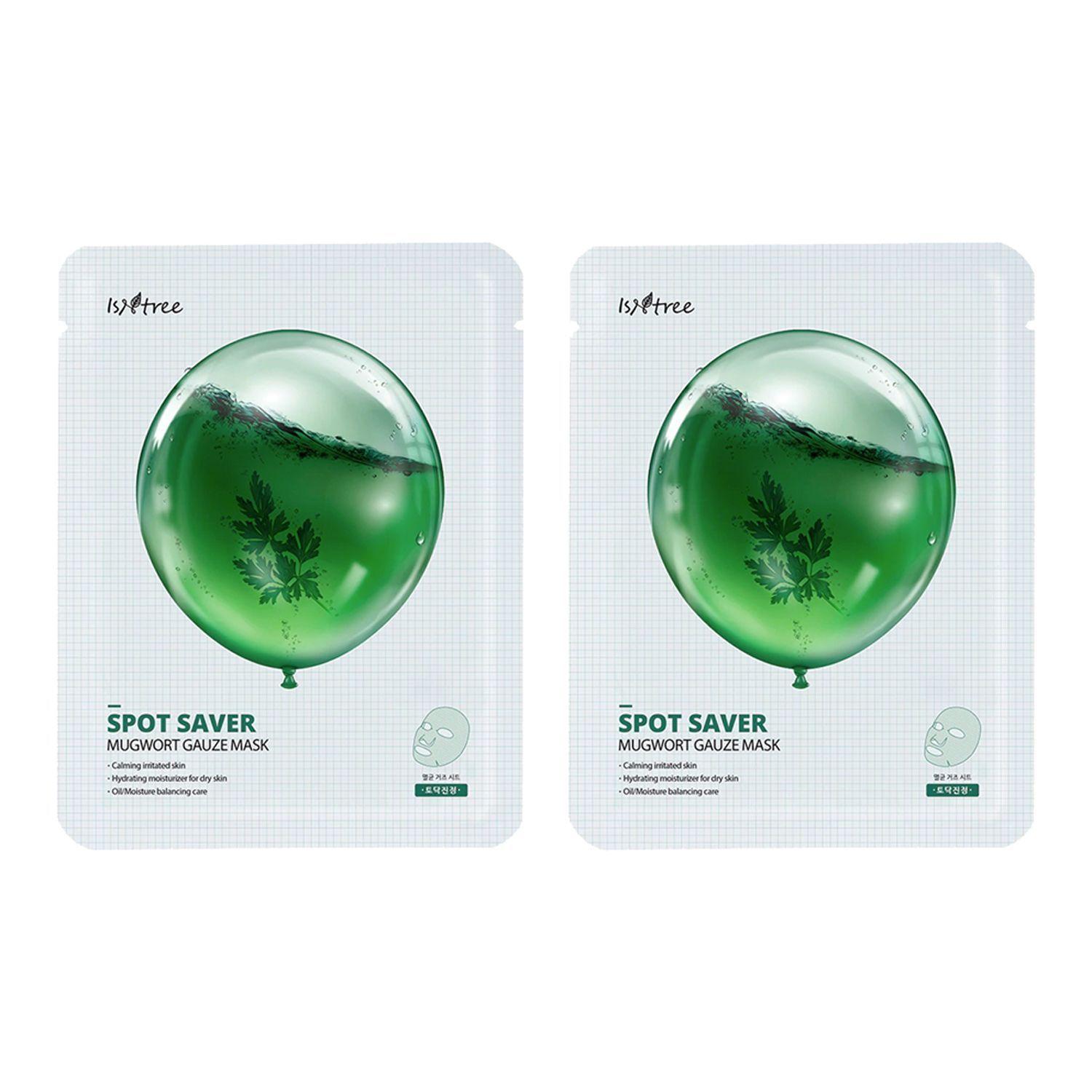 Pack 2 Mascarilla Con Extracto de Artemisa "Spot Saver" Isntree-0