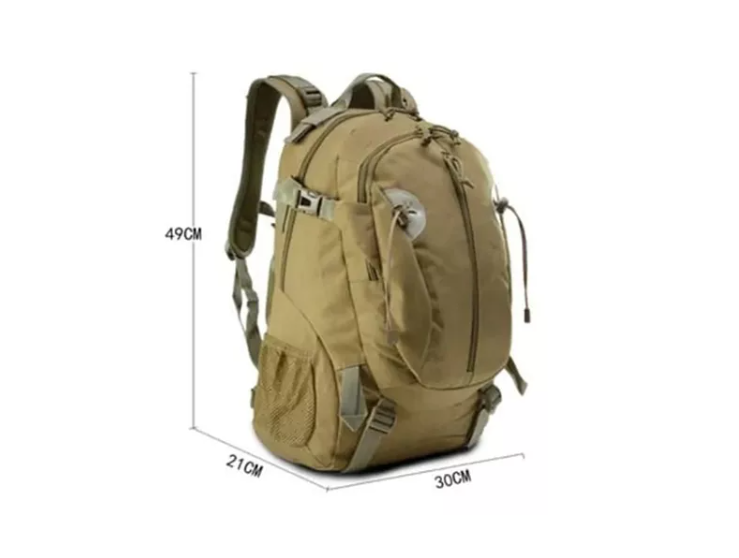 Mochila Simple Táctica Militar Outdoor Ejercito 40-2