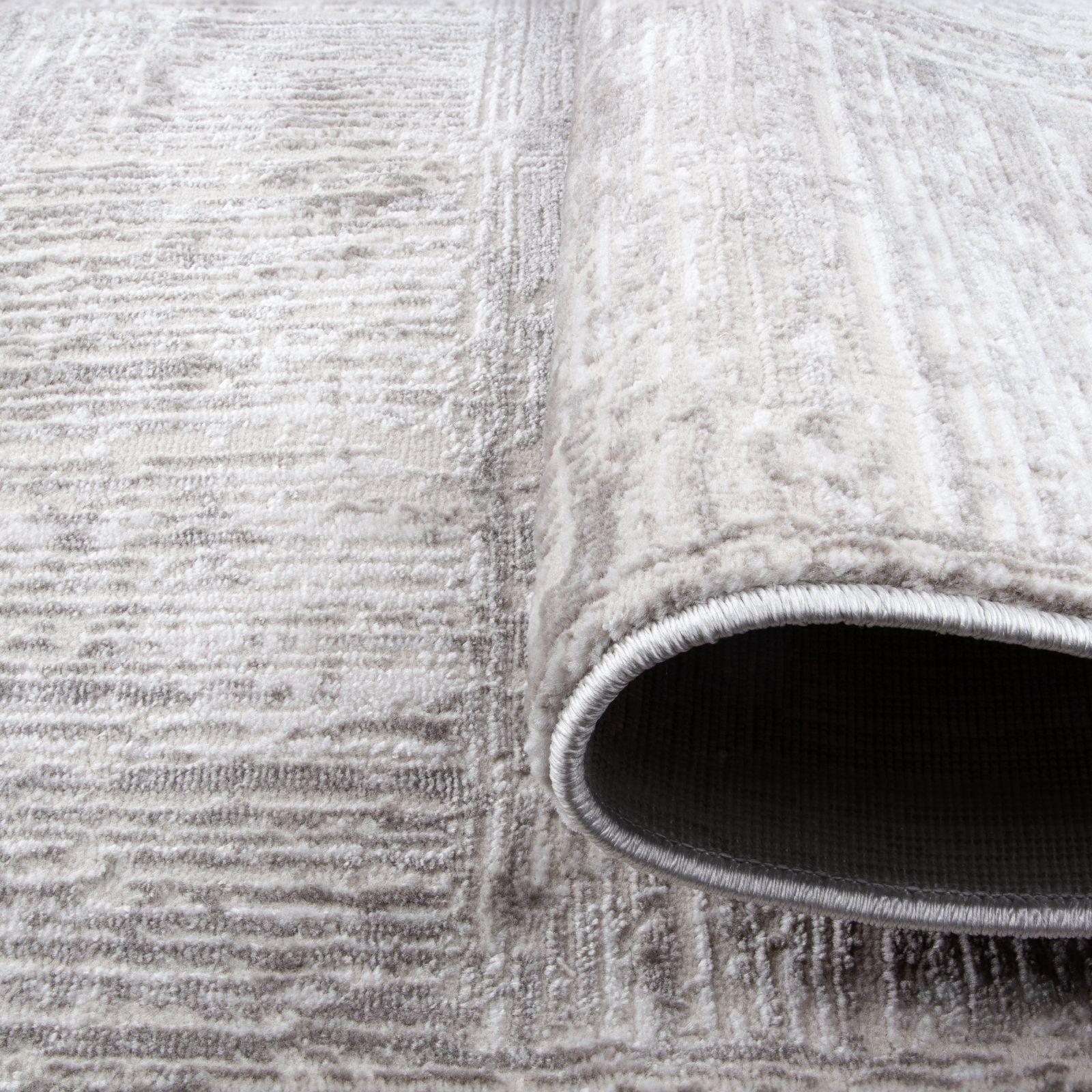 Alfombra Moderna Gruesa 160x240 cms.Gris -2