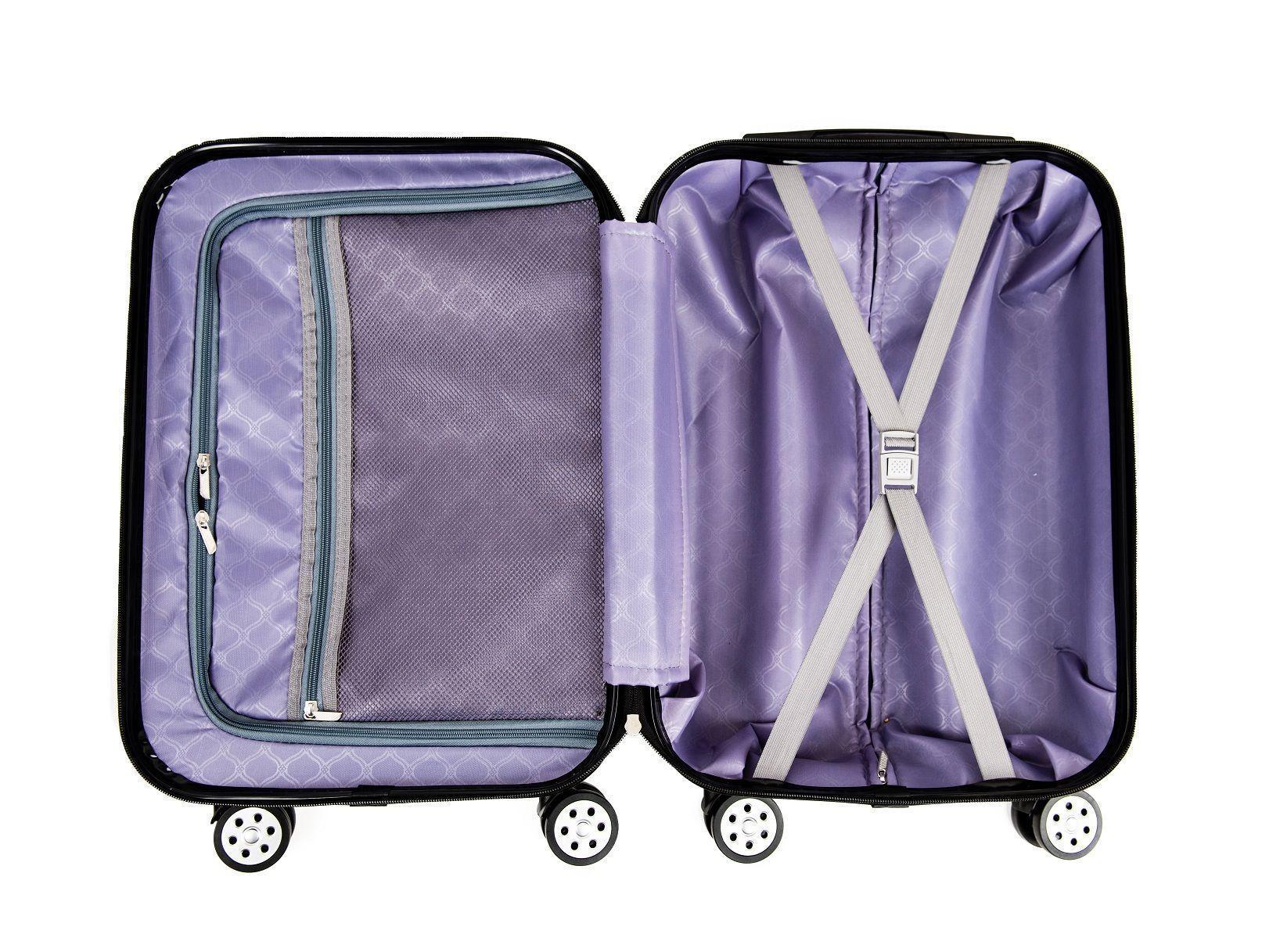 Maleta Cabina Carry On Valija Mano Premium Negra-2