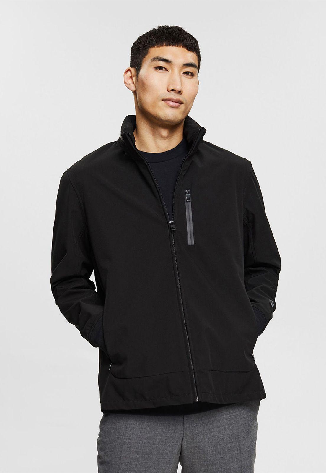 Chaqueta Con Cuello Alto Esprit-0