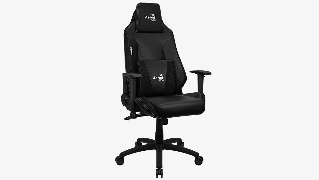 Silla Gamer Aerocool Admiral, 150kg, Smoky Black-1