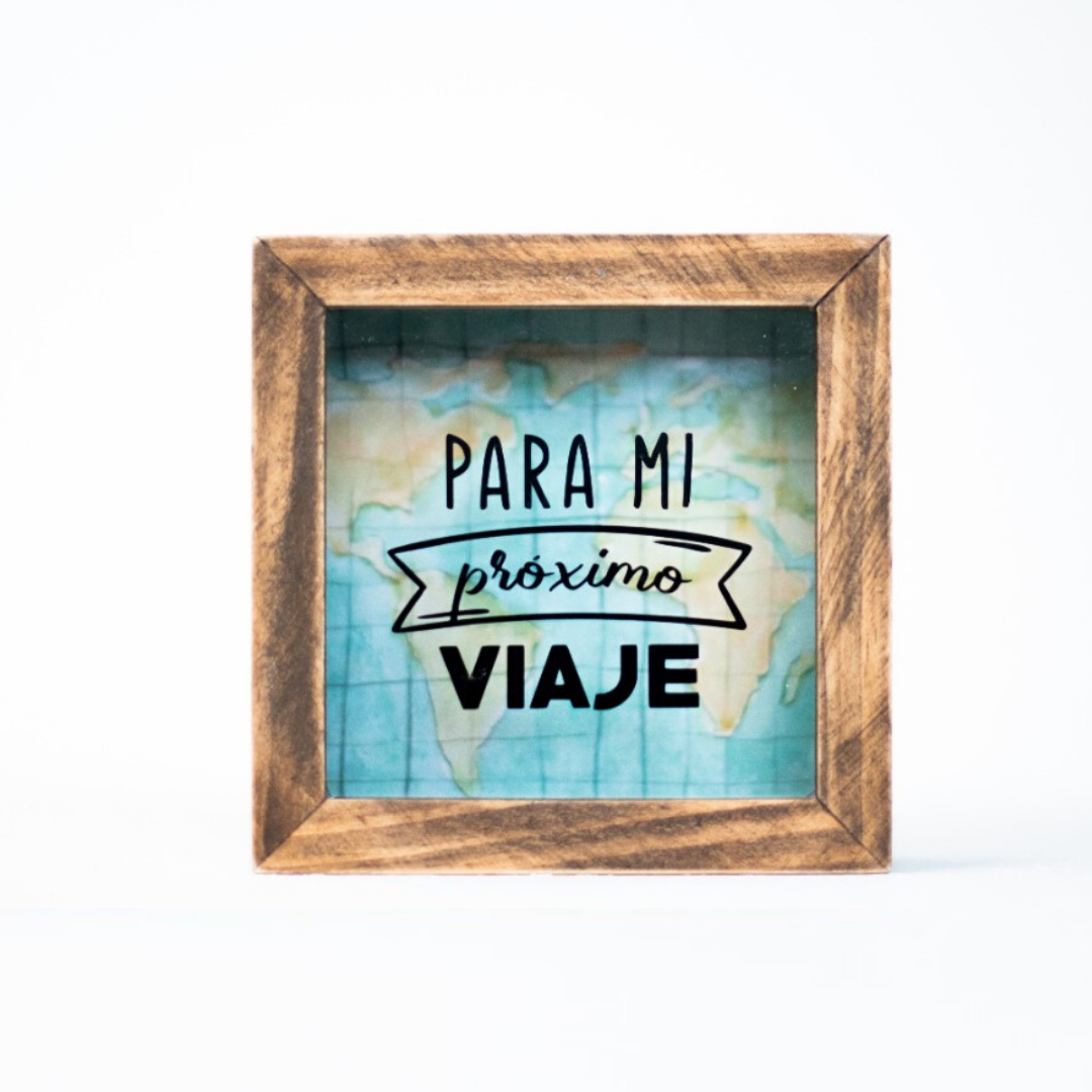 Mini Alcancía - Para mi próximo viaje-0