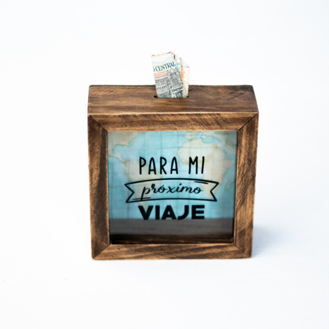 Mini Alcancía - Para mi próximo viaje-1