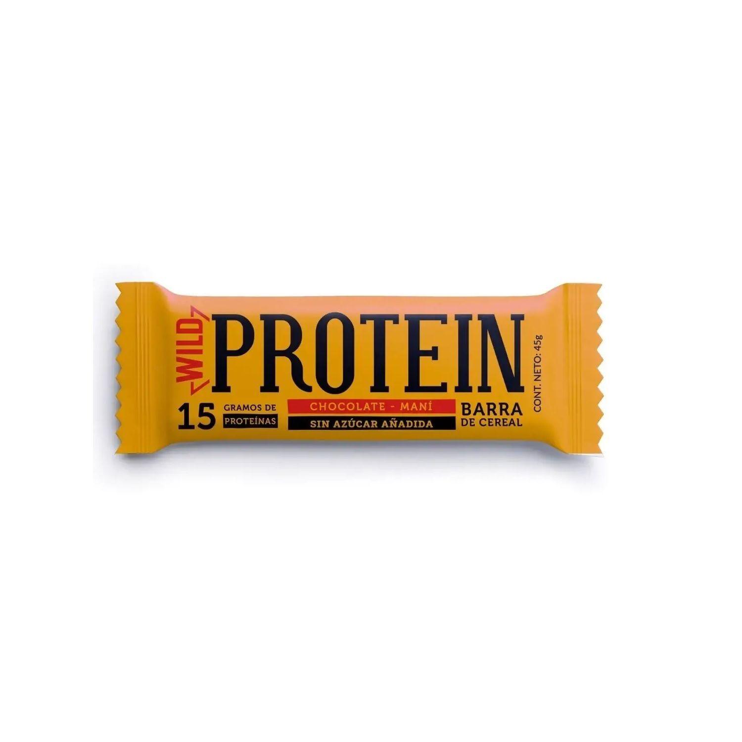 Wild Protein 16 unidades Chocolate – Maní 15 grs-1