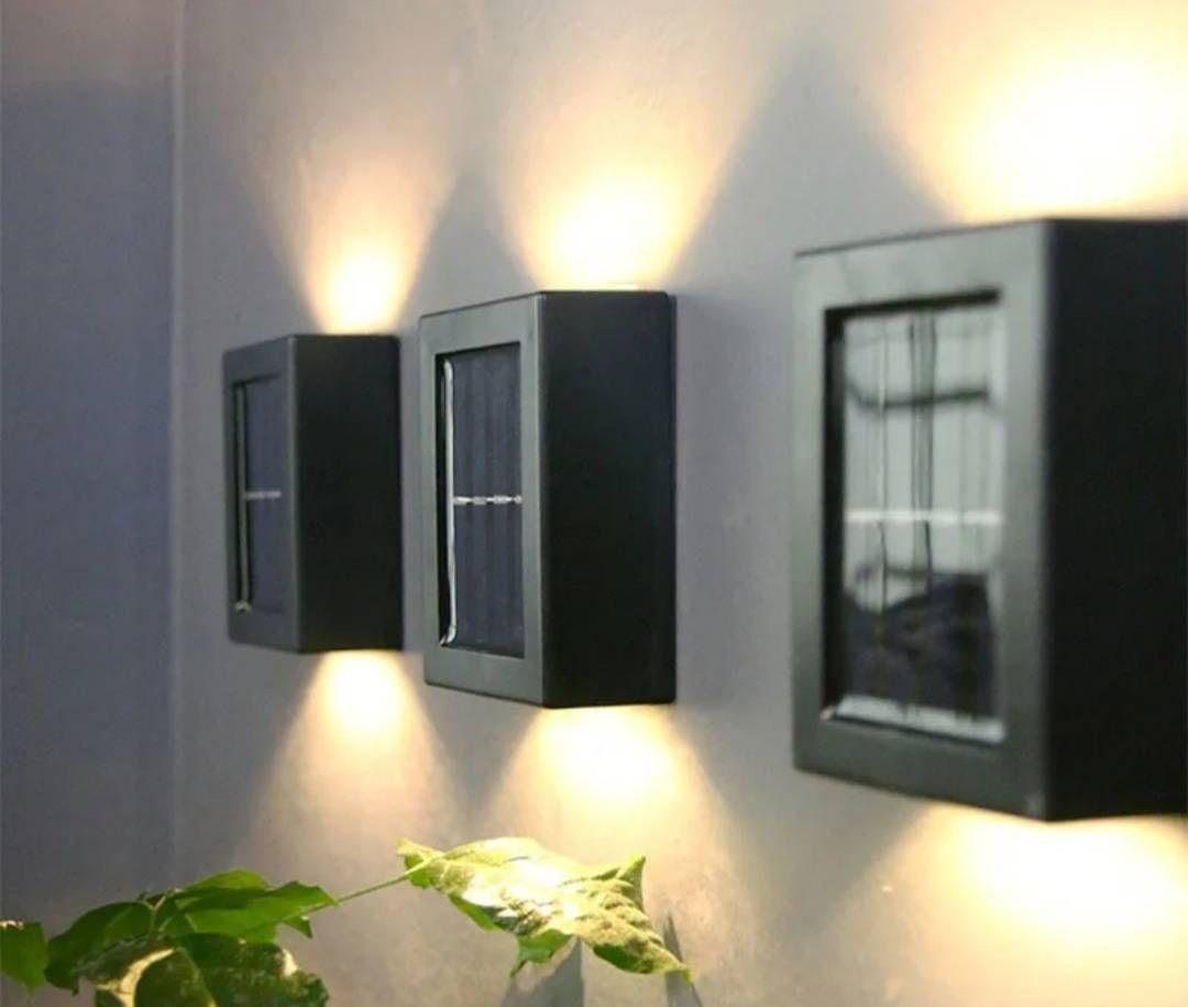 FOCO MURO SOLAR 2 LED MODELO YD-36-6