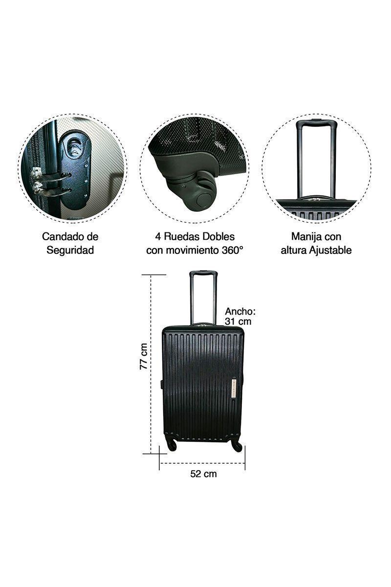 Maleta Rígida Misuri L Negro-2