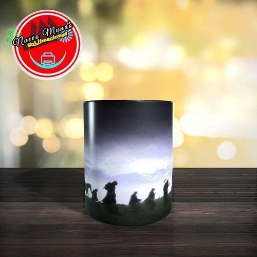 Taza Mágica De La Comunidad Del Anillo-1