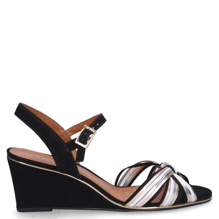 Sandalia Casual Mujer Luz da Lua - U975 Negro-1