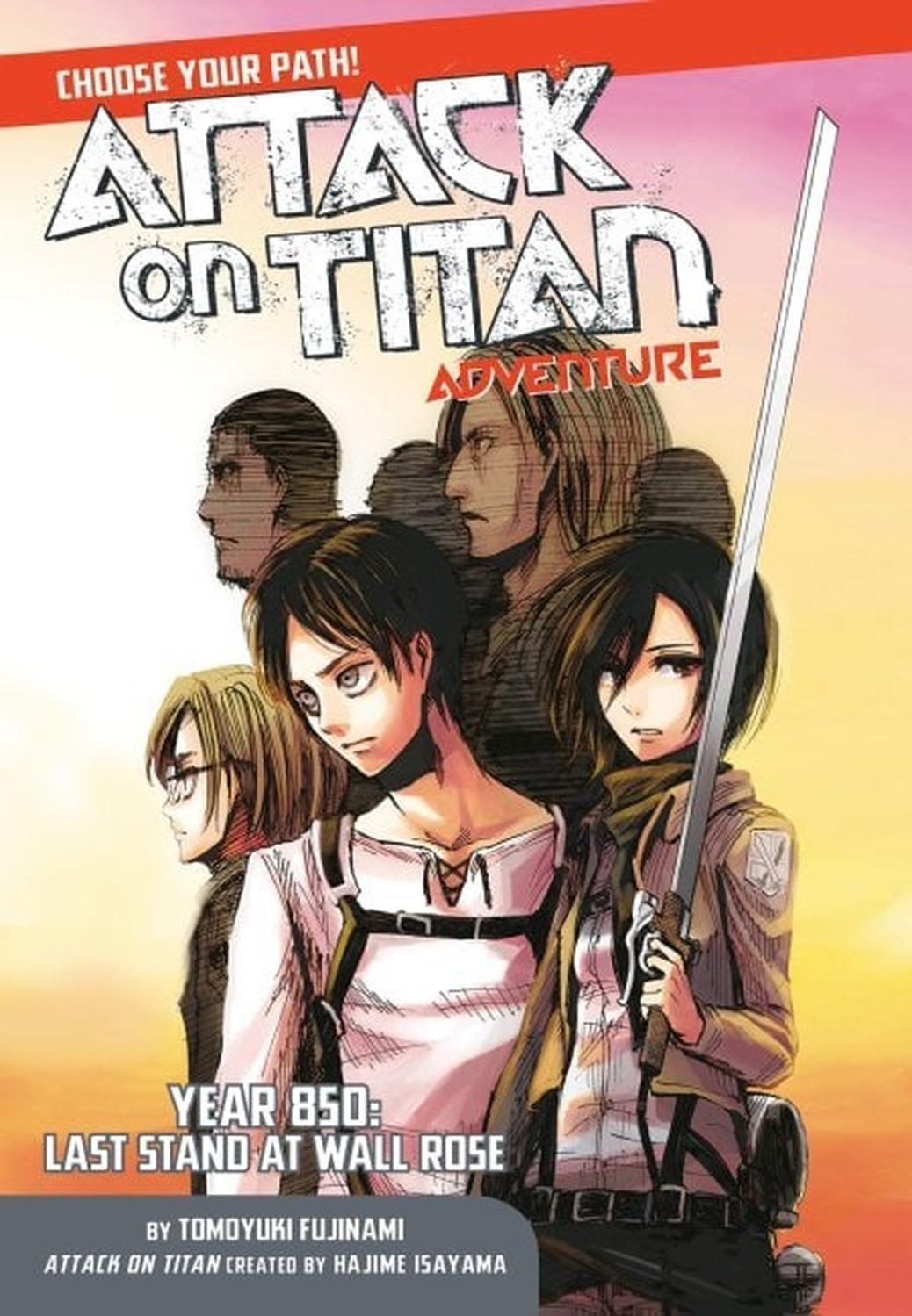Manga Attack On Titan Choose Your Path Adventure - Year 850 - Last Stand at Wall Rose [Tomo Único] (En Inglés)  - USA-0