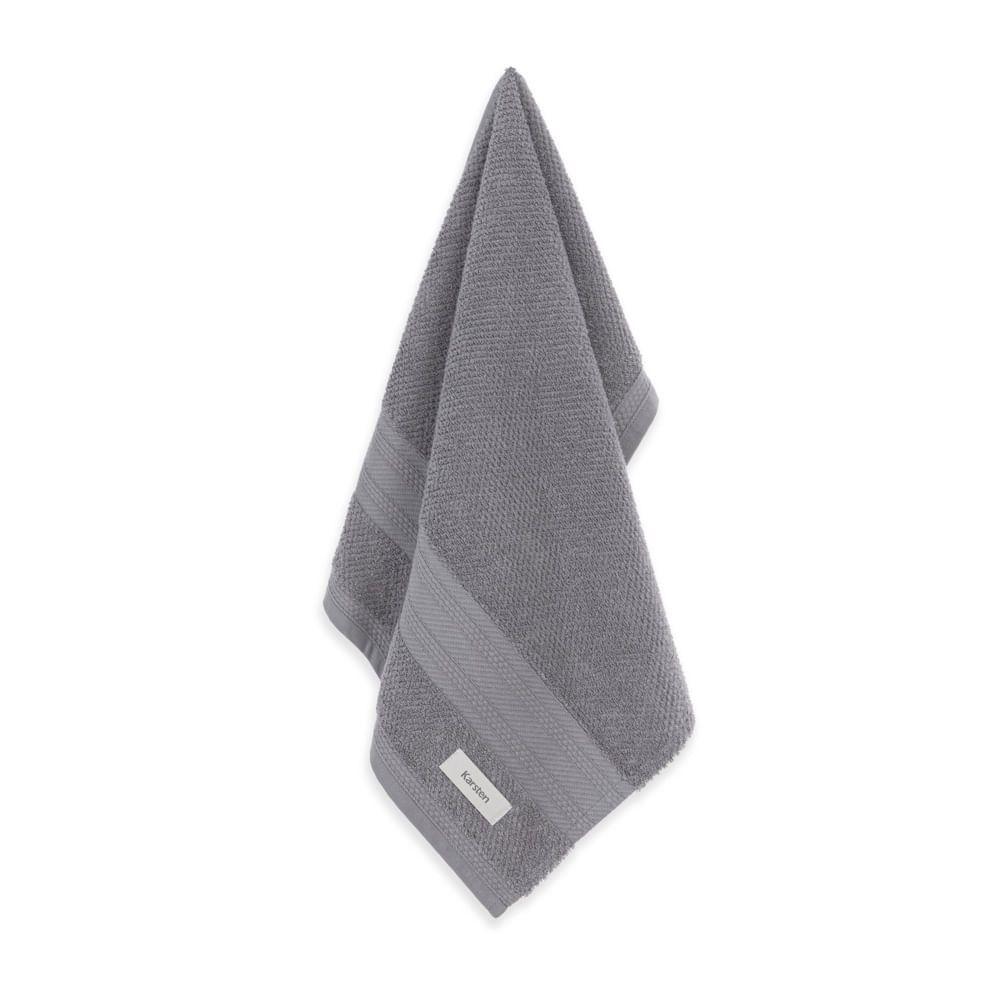Toalla de mano Karsten Empire 380gr 48 x 70 cm Gris-1