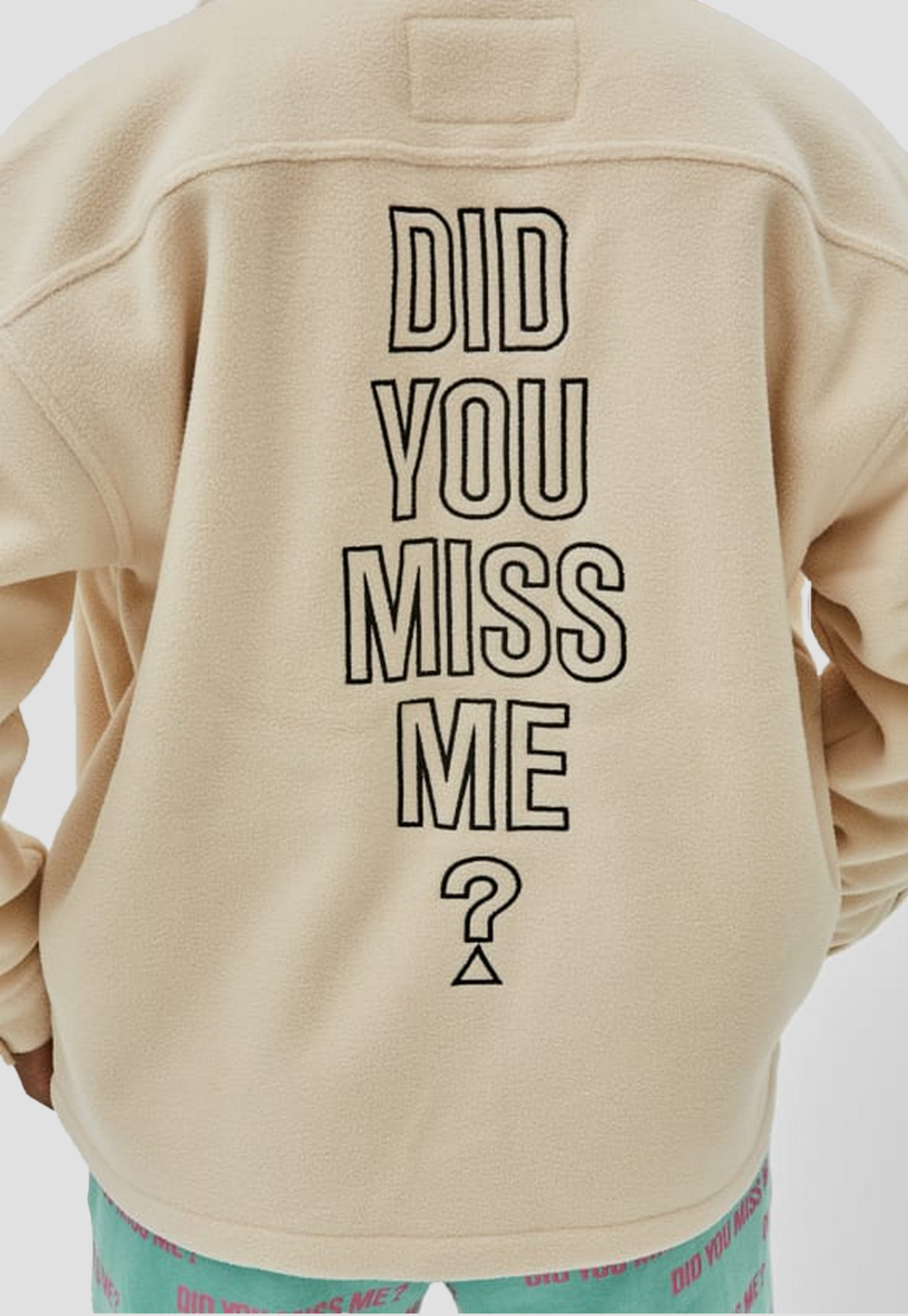 Poleron Guess Activewear Tops G049 Crema-3