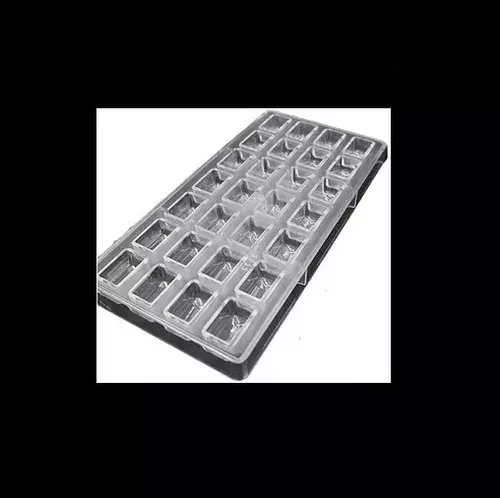 2 Moldes Chocolate Moldes De Chocolate Policarbonato Rectang X2-142014-2