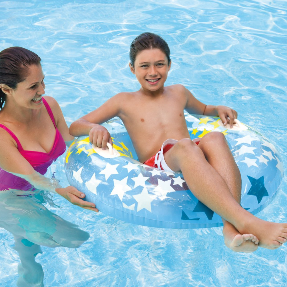 Flotador Inflable Redondo Estrellas 91 Cm Tube-1