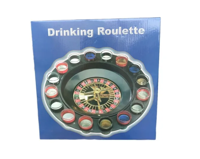 Juego De Ruleta Casino De Shots Cortitos Alcohol Chupitos-4