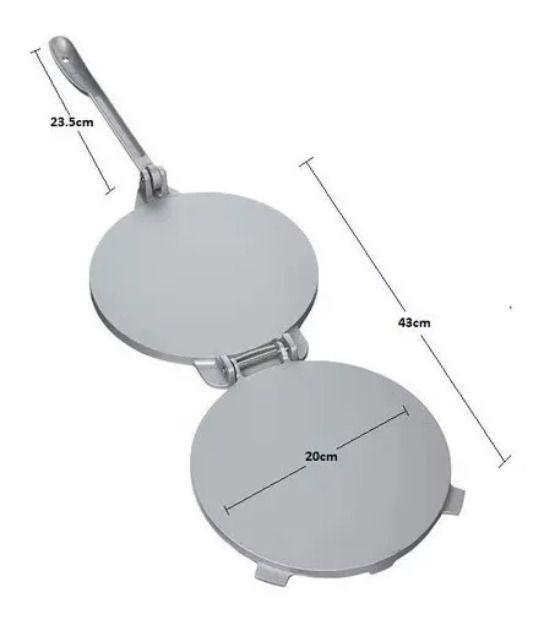 Set 2 Prensa Para Tortillas Masa Cocina Prensa De Tortillas 20cm-2